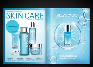 化妆品画册图片