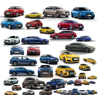 奥迪全系车设计素材图片