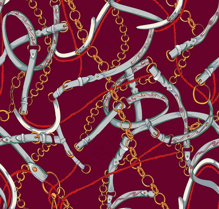 大牌花 皮带图片