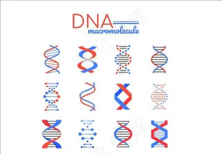 基因 细胞图标 生物科技 LO图片