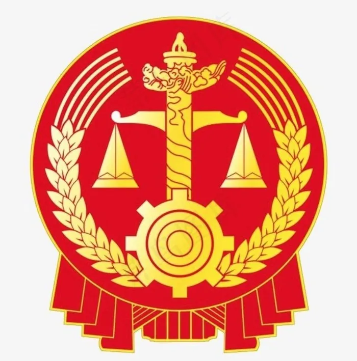 人民法院法徽logo图片cdr矢量模版下载