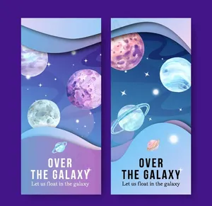 太空宇航员主题卡片图片