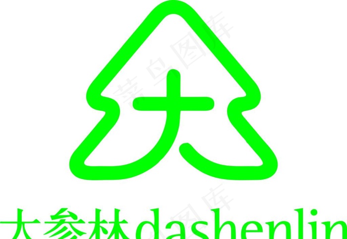 大参林LOGO图片cdr矢量模版下载