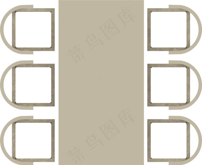 彩平餐桌组合图片psd模版下载