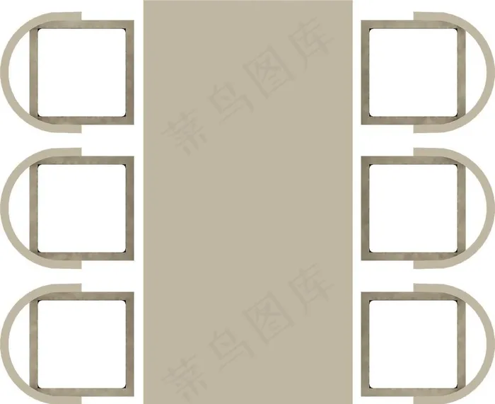 彩平餐桌组合图片psd模版下载