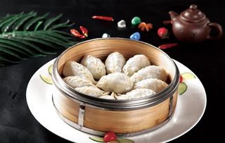 特色蒸饺图片