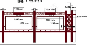 宣传栏造型牌图片