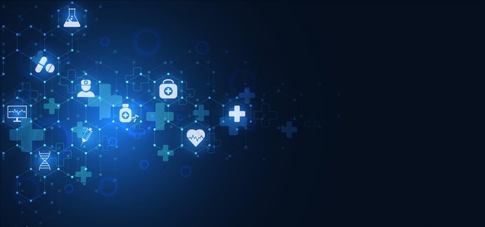 蓝色科技背景图片