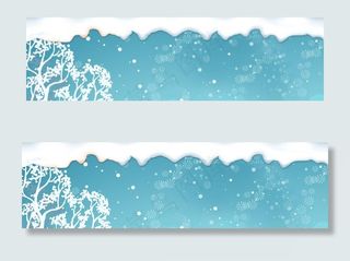 冬天促销海报背景图片