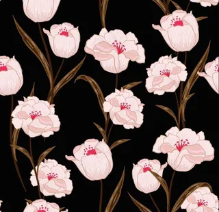 植物无缝印花图案图片