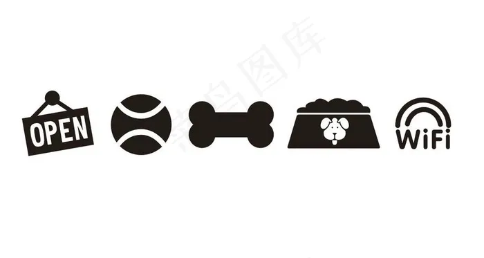 矢量宠物店标识图片cdr矢量模版下载
