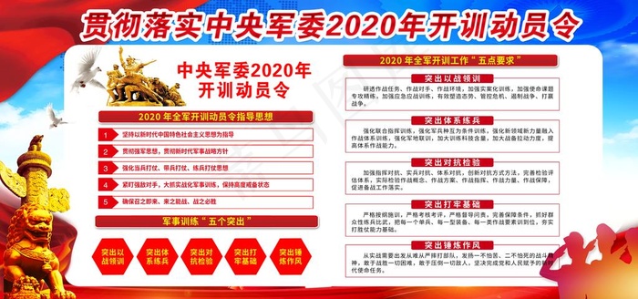 开训动员令图片(7087X3543(DPI:300))psd模版下载