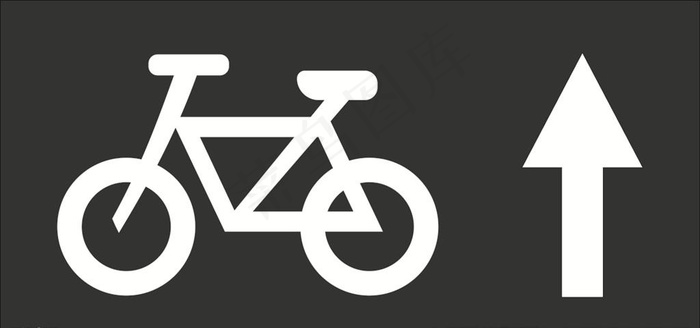 自行车停车位画线图片