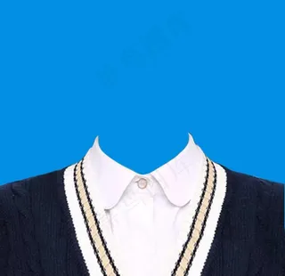 女装标准比例证件照图片