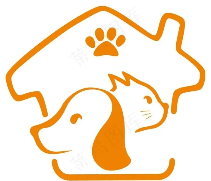 宠物店图片cdr矢量模版下载