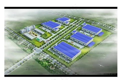 化工集团鸟瞰图图片