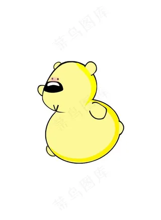 卡通小熊素材图片