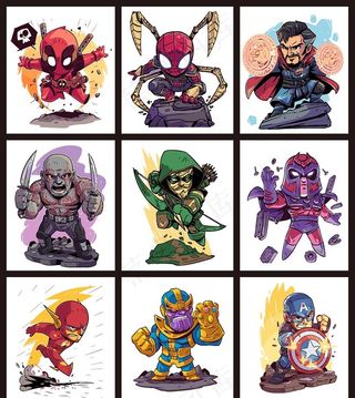 矢量科幻漫画系列图片