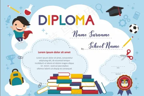 幼儿园文凭图片 幼儿园文凭图片