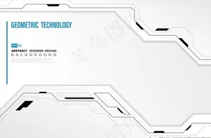 白色科技背景图片