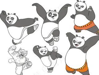 功夫熊猫图片