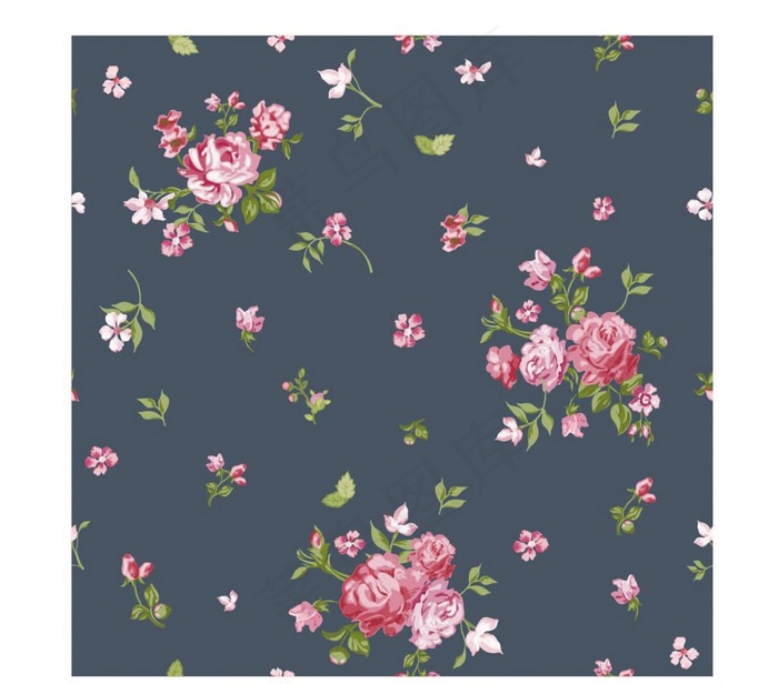 小碎花背景图片