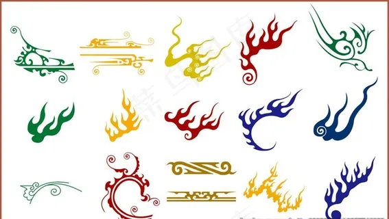 火形 火焰 火苗图片