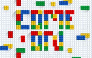 乐高积木背景图片