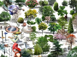 后期鸟瞰素材图片