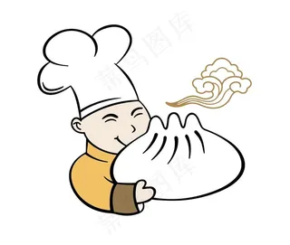 包子厨师图片