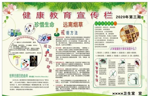 健康教育宣传专栏图片 健康教育宣传专栏图片