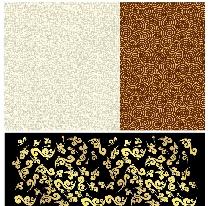 祥云底纹祥云花纹图片