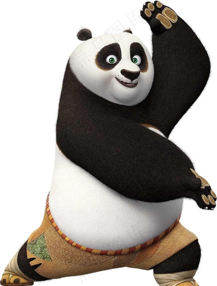 功夫熊猫 中国 武术 动画图片