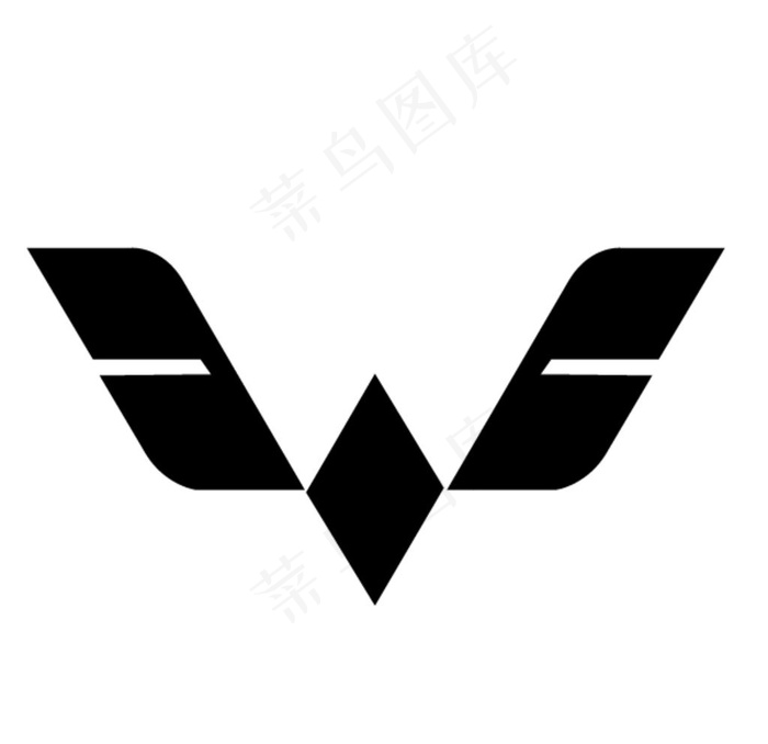 五菱汽车车标 矢量图图片ai矢量模版下载