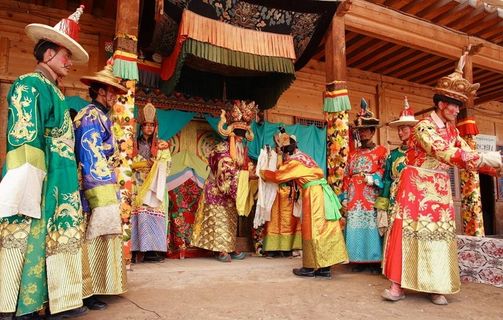 藏族传统文化图片