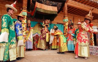 藏族传统文化图片