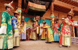 藏族传统文化图片