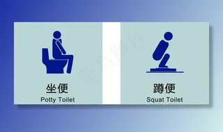 坐便蹲便图片