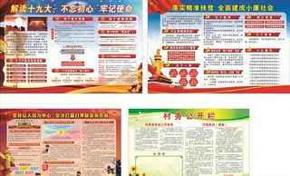 *局宣传展板图片