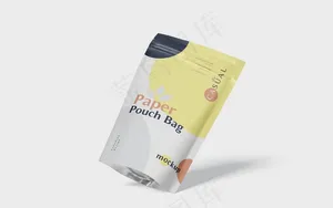 零食包装设计样机效果图图片
