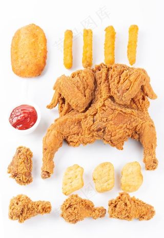 炸鸡图片