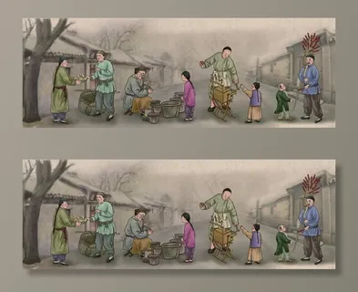 老北京胡同图片