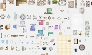 户型图素材图片