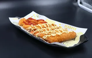 炸虾棒蟹儿饼图片