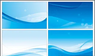 蓝色科技 线条背景 兰色海报图片