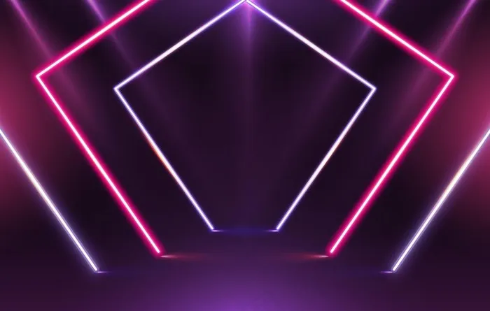 霓虹灯背景图片