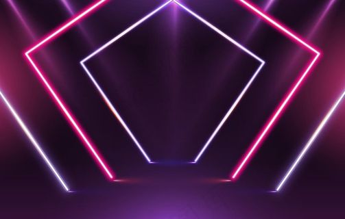 霓虹灯背景图片