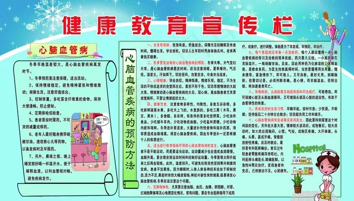 健康教育宣传图片(6299X3780(DPI:80))psd模版下载
