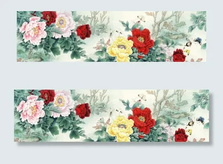 家和万事兴 花开富贵 吉祥富贵图片