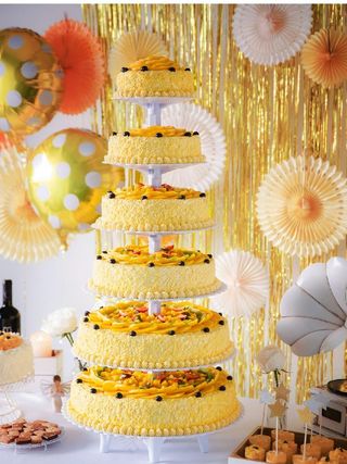 多层蛋糕鹏程万里宴会蛋糕图片